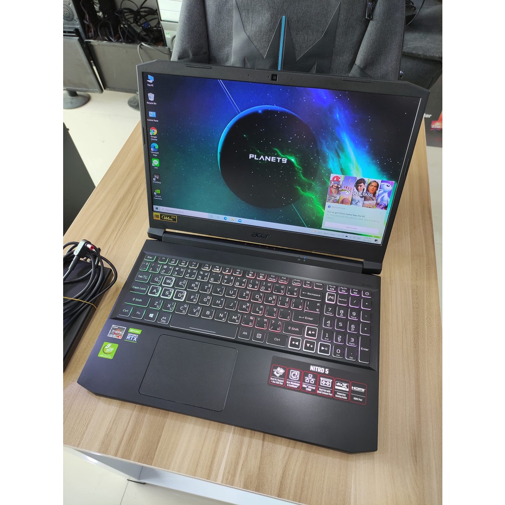 โน๊ตบุ๊ค Acer Nitro 5 RTX3060 แรงๆ เล่นได้ทุกเกมส์