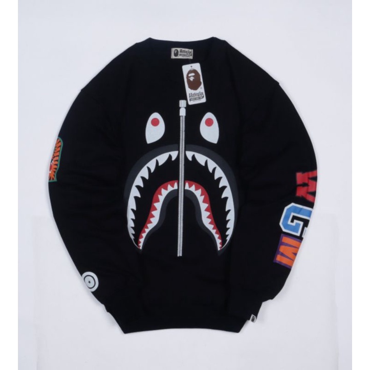 Bape SHARK WGMX เสื้อกันหนาว มีฮู้ด