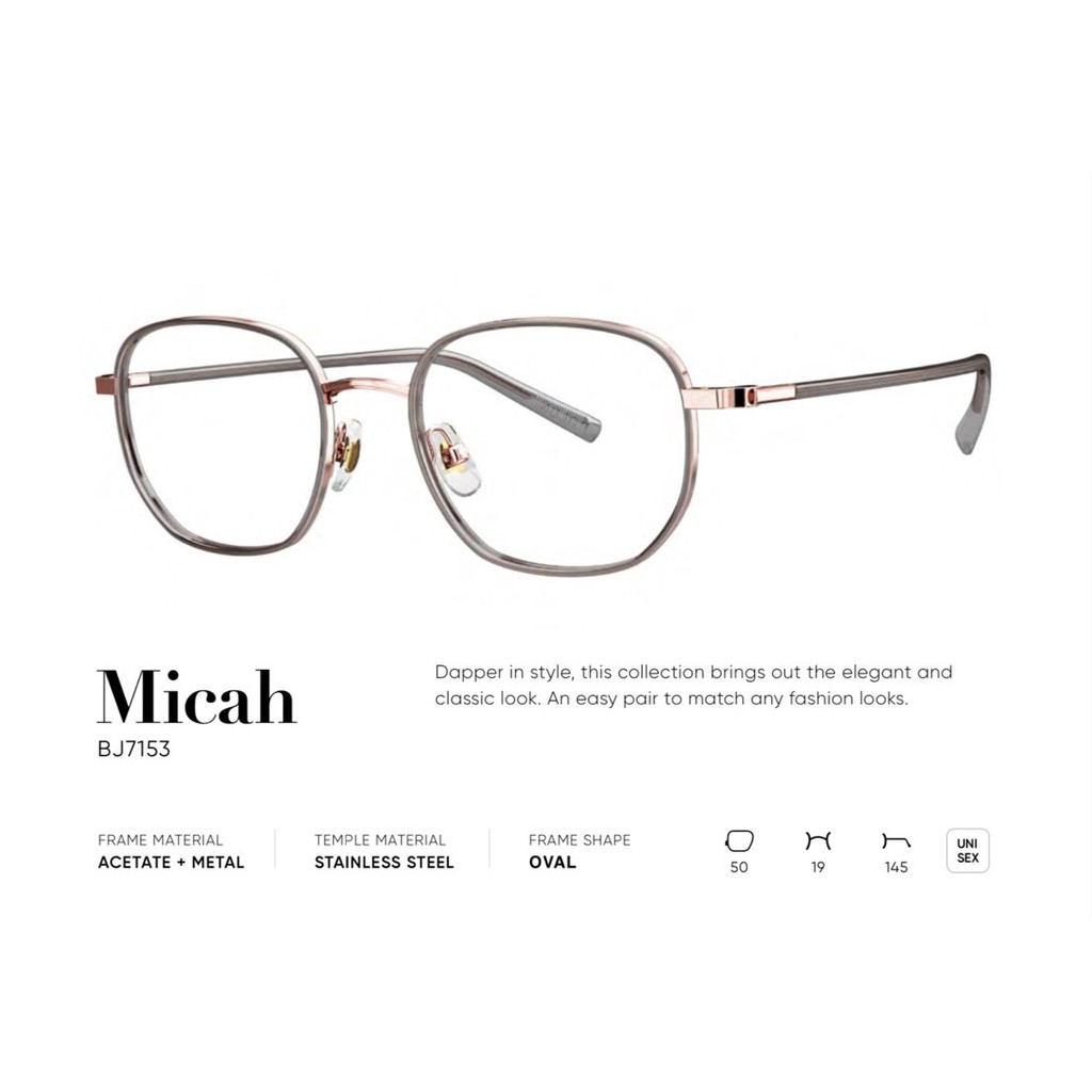 กรอบแว่นตา BOLON BJ7153 (Micah)