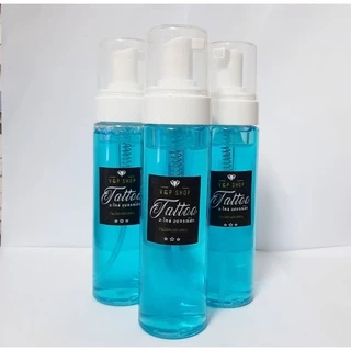 (พร้อมส่ง) โฟมทำความสะอาดขณะสัก Blue Soap 100 มล.