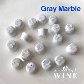 Premium Gray Marble Silicone ซิลิโคนก้นกระเป๋า จุกรองก้นกระเป๋า ซิลิโคนรองหมุดกระเป๋า ซิลิโคนรองฐานกระเป๋า