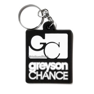 Greyson Chance พวงกุญแจ ยาง พรีเมี่ยม เกรย์สัน แชนซ์ อีโม ร็อค เมทัล  GCE312