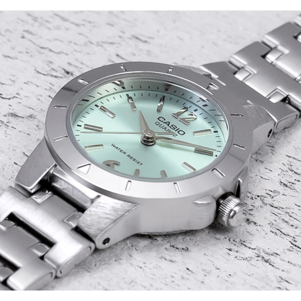 casio ของแท้ประกันศูนย์ นาฬิกาคาสิโอ ผู้หญิง รุ่น LTP-1177A / SMILEYTIME ขายแต่ของแท้ ประกันศูนย์cmg/c-thong