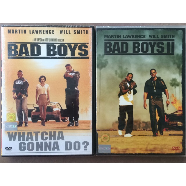 Bad Boys 1 2 Dvd แบดบอยส ค ห ขวางนรก 1 2 ด ว ด Shopee Thailand