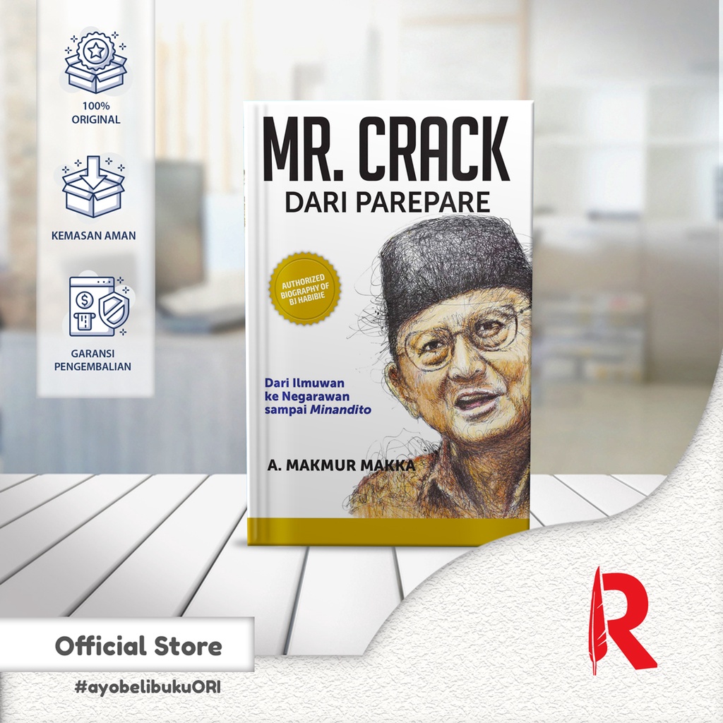 หนังสือชีวประวัติ - คุณ Crack From pare-pare - Republika สํานักพิมพ์ - ต้นฉบับ