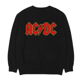 Ac DC - ด้านหน้า | เพลง CREWNECK | เสื้อกันหนาว BAND | Unisex | ร็อคเมอร์ช | ดนตรี | ร็อคคลาสสิก | Ac / dc