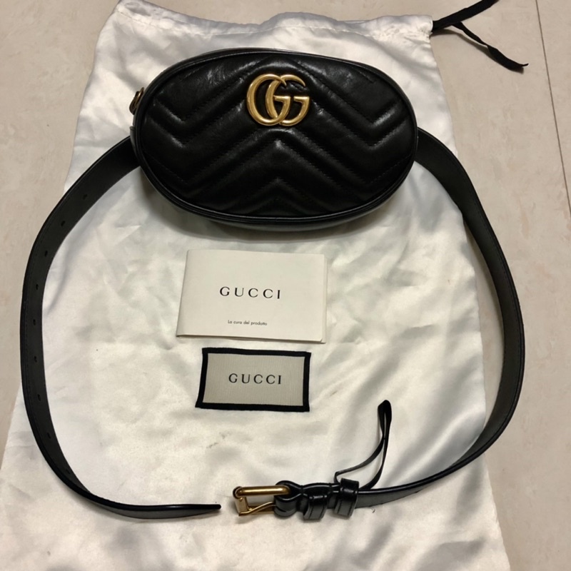 used gucci marmont belt bag
