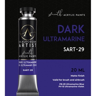 DARK ULTRAMARINE สีโมเดลเกรดพรีเมี่ยม Scale 75