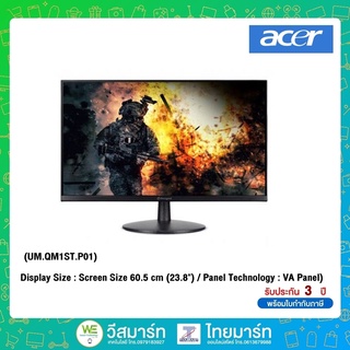 ACER MONITOR(จอมอนิเตอร์)AOpen Gaming 24MV1YPbmiipx(UM.QM1ST.P01) LED 23.8"FHD/1920x1080/165Hz(VA Panel)/Response time