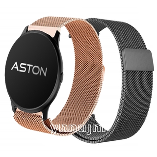 สาย Aston Smartwatch fit สาย สายนาฬิก stainless steel strap for Aston Smartwatch fit smartwatch อุปกรณ์เสริมสมาร์ทวอทช์