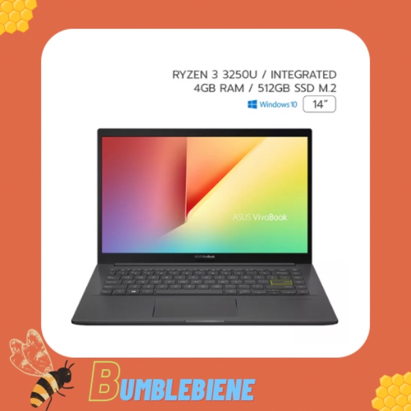 Asus Notebook VivoBook D413DA-EK257T Bespoke Black