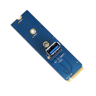 R* M.2 To Pci-E X4 Slot M2 To Usb 3.0 Pcie Riser อะแดปเตอร์การ์ดเชื่อมต่อ Btc Card