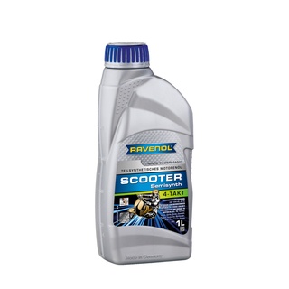 RAVENOL Scooter 4-T Teilsynth Semi-Synthetic 10W40 1L.