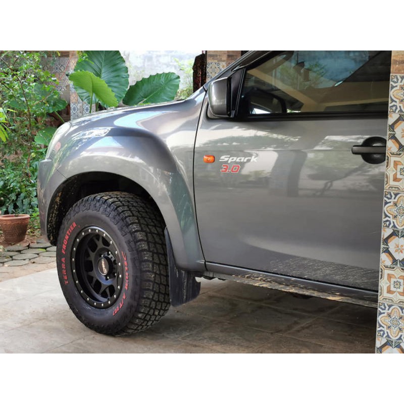 ล้อ HM3 1 วง พร้อมยาง (ล้อ 1 +ยาง 1) 16x8.5 6x139.7 ET0  265/70R16  DELIUM TIRES ใส่กระบะสูง ยกเว้น 