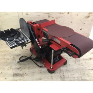 🔥โค้ดINC3LEL3ลด30฿เครื่องขัดกระดาษทรายสายพานแบบตั้งโต๊ะ Belt&amp;Disc Sander ยี่ห้อ XYLON รุ่น XY-350