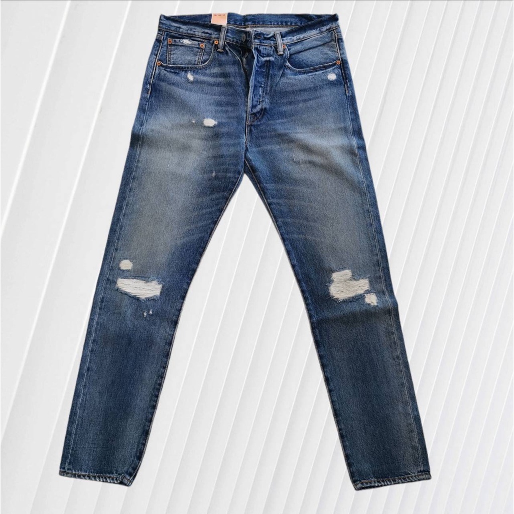 กางเกงผู้ชาย กางเกงยีนส์ผู้ชาย ทรงกระบอกเล็ก กางเกงแฟชั่นผู้ชาย Levi's 501 CT Made in Mexico