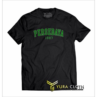 เสื้อยืดผ้าฝ้าย พิมพ์ลาย Distro PERSEBAYA CASUAL 1927 COMBED 30S สําหรับผู้ชาย