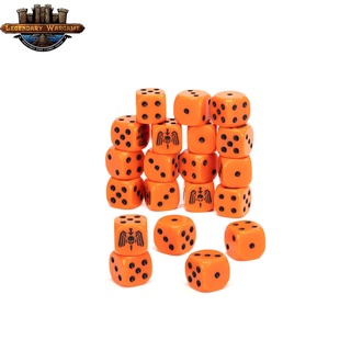 [พร้อมส่ง]Warhammer 40K: KILL TEAM: ADEPTUS ASTARTES DICE SET ลูกเต๋า