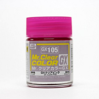 Mr.Hobby MR.CLEAR COLOR GX105 Clear Pink 4973028420098 (สี)