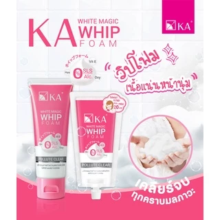 KA WHITE MAGIC WHIP FOAM POLLUTE CLEAR 100 g. / เคเอ ไวท์ เมจิค วิป โฟม พอลลูท เคลีย 100 กรัม
