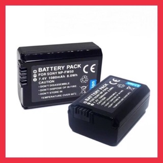 (แพ็คคู่ 2 ก้อน) แบตเตอรี่กล้อง Sony DigitalCamera Battery รุ่น NP-FW50