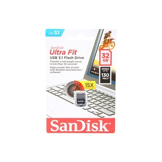 SanDisk 32GB Ultra Fit USB 3.1 Flash Drive - SDCZ430_032G_G46 (Warranty 5Y)