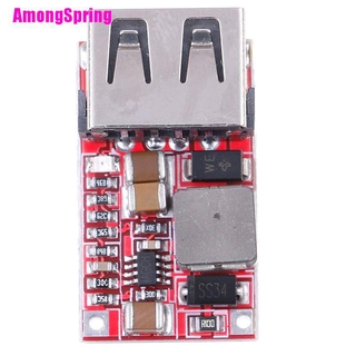 (Amongspring) เครื่องชาร์จแบตเตอรี่เอาท์พุท Dc 6-24V 12v 24V To 5 V 3 A Usb