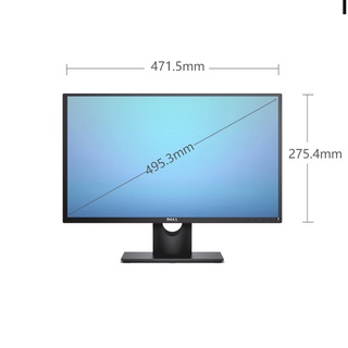 จอมอนิเตอร์ Dell 19.5 นิ้ว จอเดสก์ท็อปคอมพิวเตอร์หน้าจอแสดงผล LCD E2016HV #6