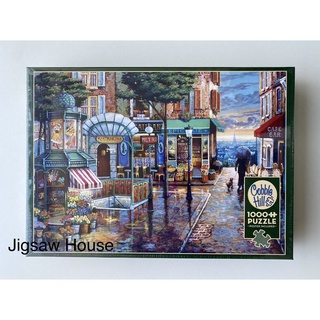 พร้อมส่ง-จิ๊กซอว์ Paris Rainy day stroll☔️แบรนด์ Cobble Hill jigsaw puzzle 1000 ชิ้น