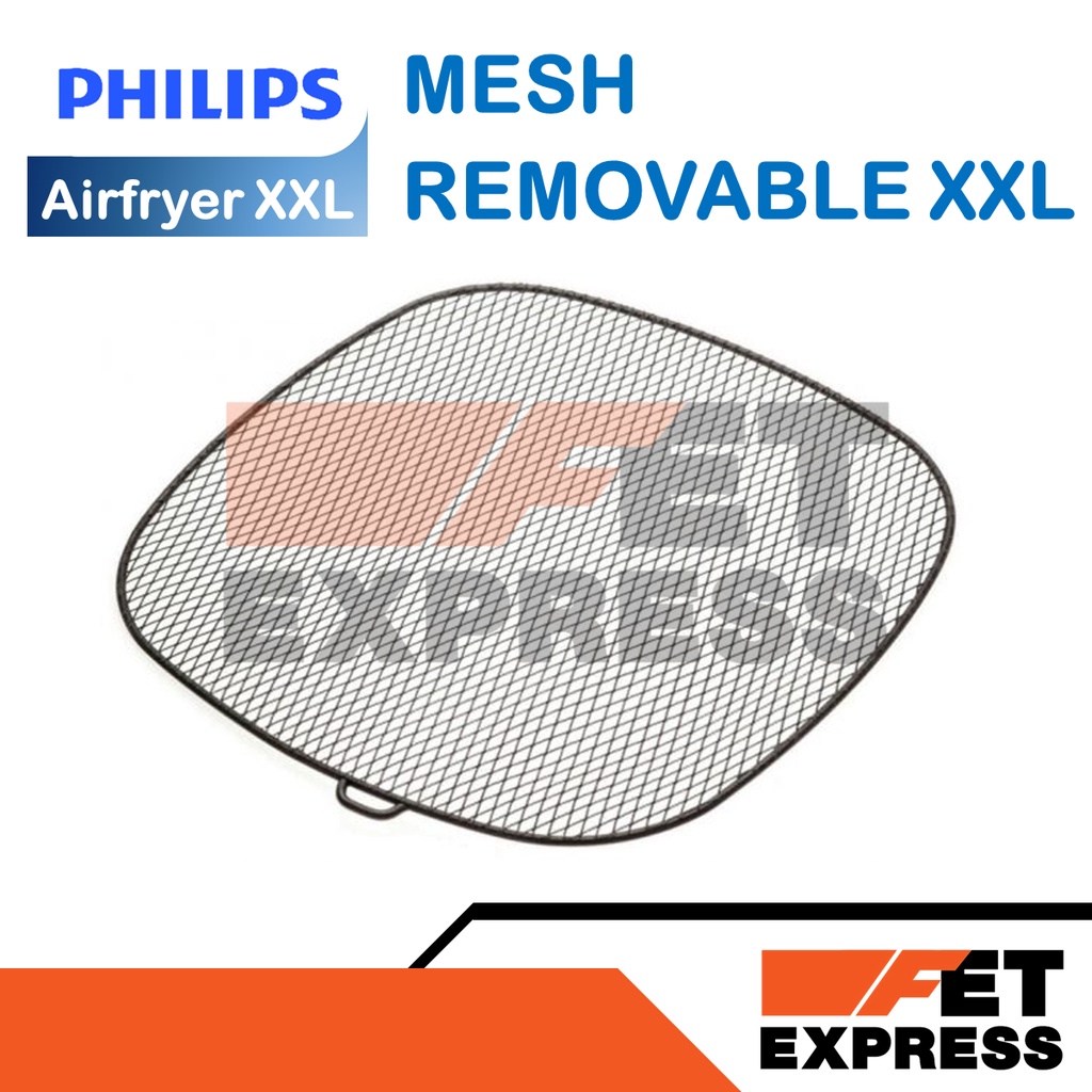 MESH REMOVABLE XXL อะไหล่แท้สำหรับหม้อทอดอากาศ PHILIPS Airfryer รุ่น HD9650 และ HD9860 (420303620271