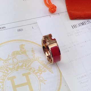 แหวน แหวนHermes แหวนStainlessแท้ เครื่องประดับ งานสวย