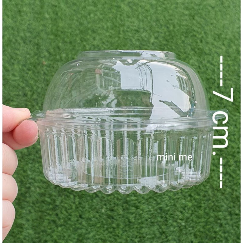 กล่องพลาสติก R2/ R3 กล่องเค้กลูกส้ม ฝา Lock