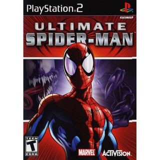 Ultimate Spider-Man Ps2 แผ่นเกมส์PS2 เกมเพล2 เกมplay2 spiderman ps2