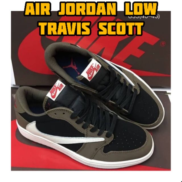 harga retail air jordan 1 travis scott