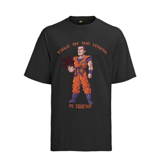 เสื้อผ้าผชเสื้อยืด พิมพ์ลาย Dragon Ball Son Goku ParodieS-3XL