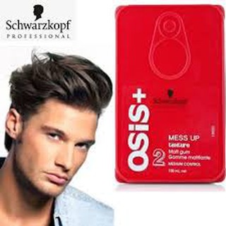 ( ของแท้ ) Schwarzkopf Osis+ Mess Up Matt Gum Paste 100ml.