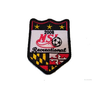 2008 MSL Recreational ป้ายติดเสื้อแจ็คเก็ต อาร์ม ป้าย ตัวรีดติดเสื้อ อาร์มรีด อาร์มปัก Badge Patches