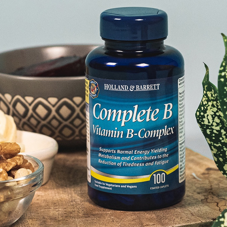 (Exp.102023)Holland Barrett Complete B Vitamin B Complex 100 Caplets ...