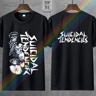 เสื้อยืดครอปGildan พร้อมส่ง เสื้อยืดนิ่ม ลาย Suicidal Tendencies Tres Vatos M Xl 2XlS-5XL