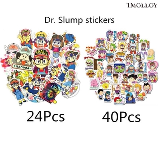 ( T ) Dr . Slump Sticker 24 / 40 ชิ้น / ชุดสติ๊กเกอร์การ์ตูนญี่ปุ่นกันน้ํา Diy สําหรับของเล่น