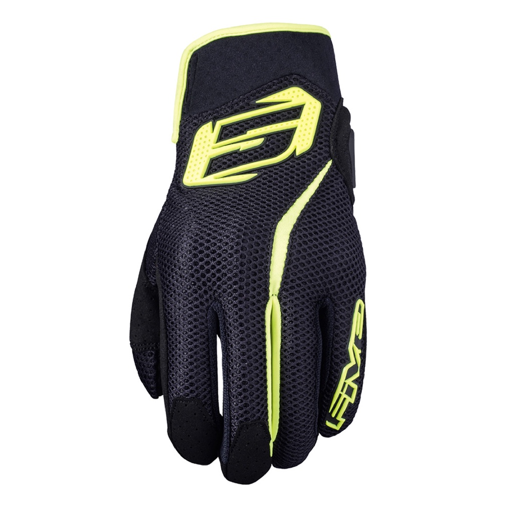 FIVE Advanced Gloves - RS5 AIR, Fluo Yellow - ถุงมือขี่รถมอเตอร์ไซค์