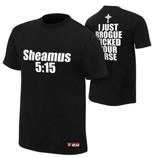 WWE เสื้อยืดมวยปล้ำ เสื้อยืด Sheamus 5:15