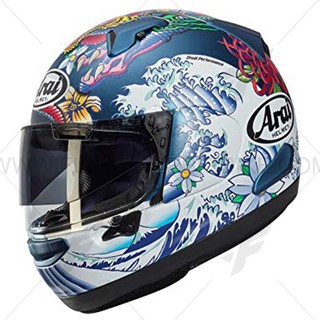 หมวกกันน็อค Arai Oriental Flat Blue หมวกนิรภัย รับประกันสินค้าแท้ 100%