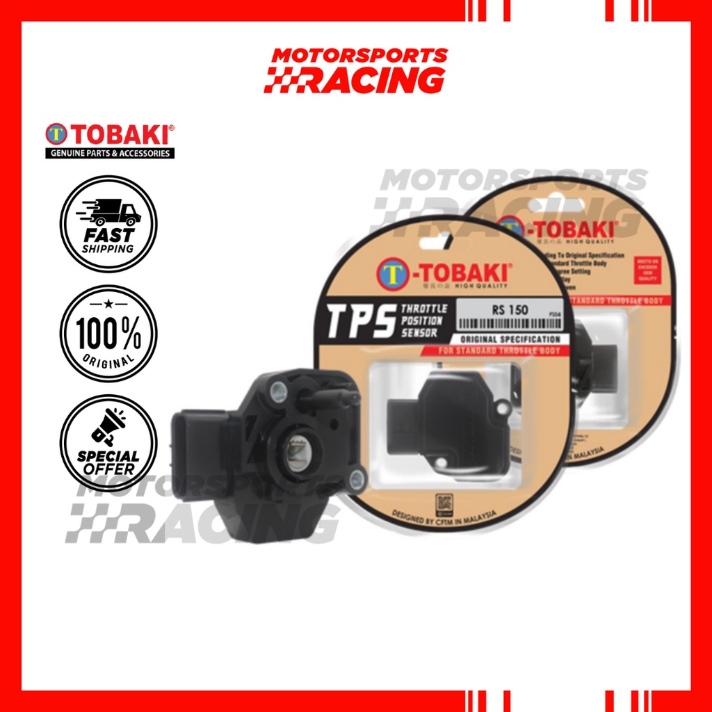 VF3I TOBAKI มาตรฐาน THROTTLE POSITION SENSOR TPS STD SYM VF3 VF31 VF 3I TAHAN LAMA