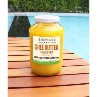 Grass-Fed Golden Ghee กี made from New Zealand Butter (no AMF / no Indian import). Best deal from HEALTHOLICIOUS 600g