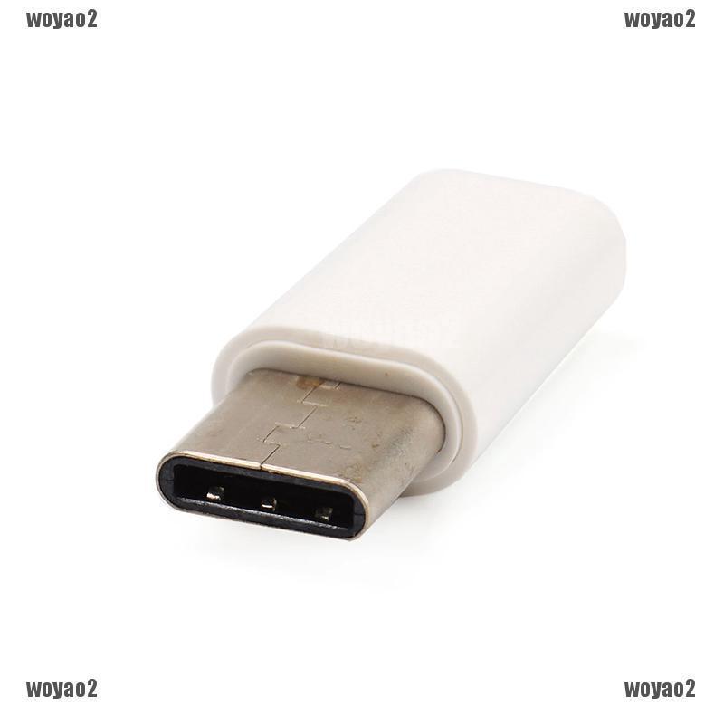 อะแดปเตอร์แปลง USB 3.1 Type-C Male to Micro USB Female USB-C