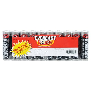 💥โปรสุดพิเศษ!!!💥 เอเวอร์เรดี้ ถ่านไฟฉาย 1215 ขนาด AA แพ็ก 10 EVERREADY Battery 1215 AA Pack10