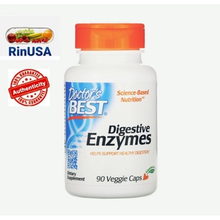 Pre​Order​❗Doctors​ BEST​ Digestive Enzymes เอนไซม์​ช่วย​ย่อย​ 90 Veggie Caps