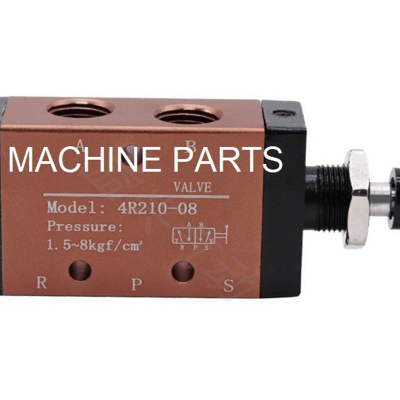 โซลินอยวาล์ลม แบบดึงมือ  รุ่น4R210-08