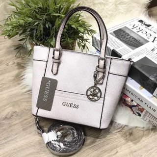 ของแท้ 💯% GUESS SAFFIANO MINI CROSS BODY BAG